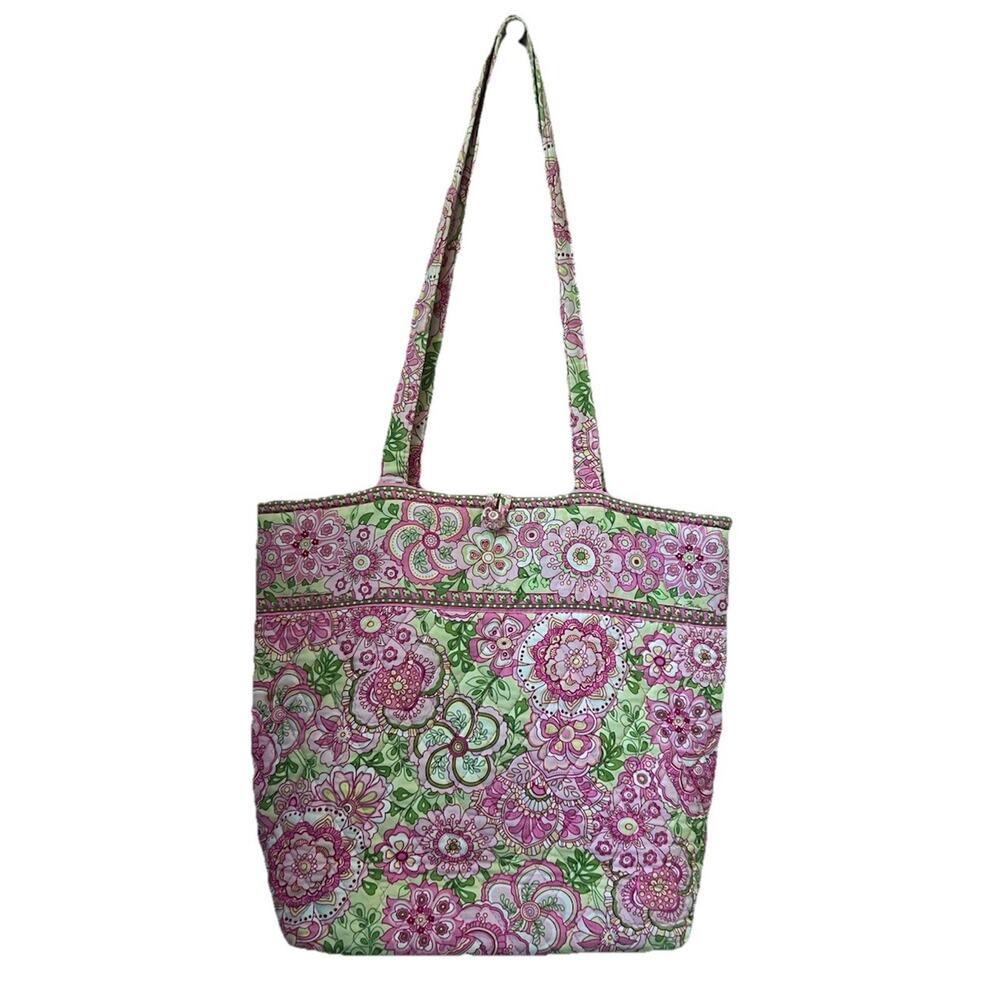 Vera Bradley Petal Pink Tote Bag Purse Retired Pattern